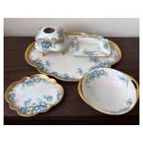 Haviland & Limoges Porcelain Vanity Set