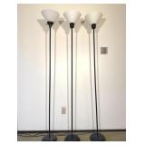 Torchiere 6 ft. Floor Lamp Trio