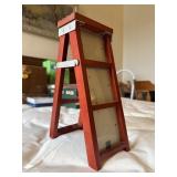 Wood Ladder Picture Frame Stand