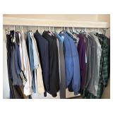 Mens Clothing Closet Lot