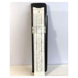 Pickett Microline Slide Rule 121