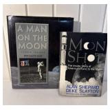 Moon Landing History Book Pair