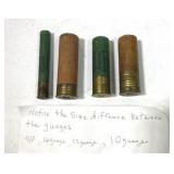 Vintage Shotgun Shells Assorted Gauges