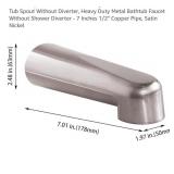 New Bath Tub Replacement Spout