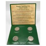 American Nickels of the 20th Century Coin Set
