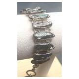 S.S. Biwa Pearl Gemstone Gracelet. 36.1g