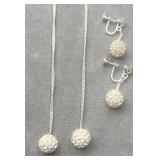 Shambala style crystal Pave