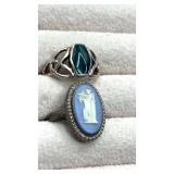 SS Rings  Size 5   . 6.6g