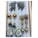 Clip on earring collection