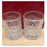 Vintage Anchor Hocking Wexford Shot Glasses