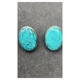 SS 925 clip on earrings. 20.7g