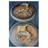 Vintage 3D Metal Wall Art Truck & Model T3D