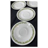 Corelle Crazy Daisy Saucers 6.25in x4