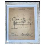 Trippensee Planetarium Patent Print Framed