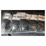 Black Socks 25-Pair Bulk Pack