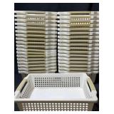 36 Stackable Plastic Organizer Bins