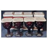Avon Cape Cod Collection Wine Goblets Set4 Avon