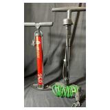 Bike Floor Pumps & Cable Lock SetIncludes two