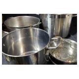 Denmark Stainless Stock Pots with Steamer Insert
