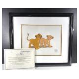 Disney The Lion King Sericel Framed