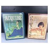 Bookshelf Acquire & Oh-Wah-Ree Board Games