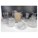 Crystal & Cut Glassware Assortment