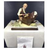 Rhodes Studios N. Rockwell Grandpa Gift Figure