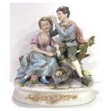 Lenwile Ardault Porcelain Romantic Couple Figurine