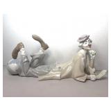 Lladró Clown With Ball #4618 Porcelain Figure