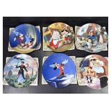 Disney Knowles Pinocchio & Mickey Plates