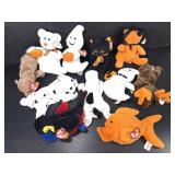 Ty Beanie Babies w/ Halloween