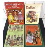 Antique-Style Paper Dolls Books Collection