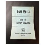 Vietnam Army Platoon Sergeants Guide 1967