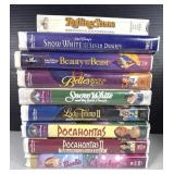 Disney VHS Movie Lot Assorted Titles