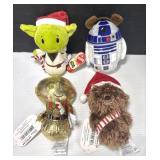 Hallmark Itty Bittys Star Wars Christmas Set of 4