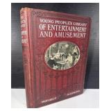Antique 1903 Young People Games & Amusement Book