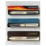 Parker Jotter Old Ballpoint Pen Trio