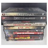 Horror Thriller DVD Movie Lot