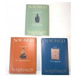 Sacred Religious Books Trio Buddhism, Islam