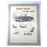 Ford 1952 Original #463 J. Walter Thompson Car Ad