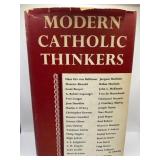 Modern Catholic Thinkers Anthology Book 1960