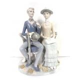 Lenwile Ardalt Porcelain Victorian Couple Figurine