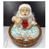 Santa Bubble Bath Animated Figure