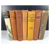 Zane Grey Western Novel Book Collection