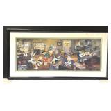 Kirk Mueller Signed Looney Tunes Animation Sericel