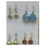 Collection of Fish Hook Pierced Earrings