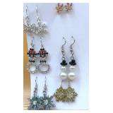 Collection of Holiday Pierce Earrings