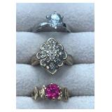 10K rings size 6. 7.9g