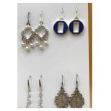 Collection of Fish Hook Pierced Earrings