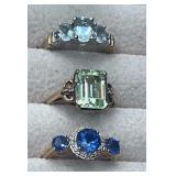 10K rings. Size 6. 6.9g